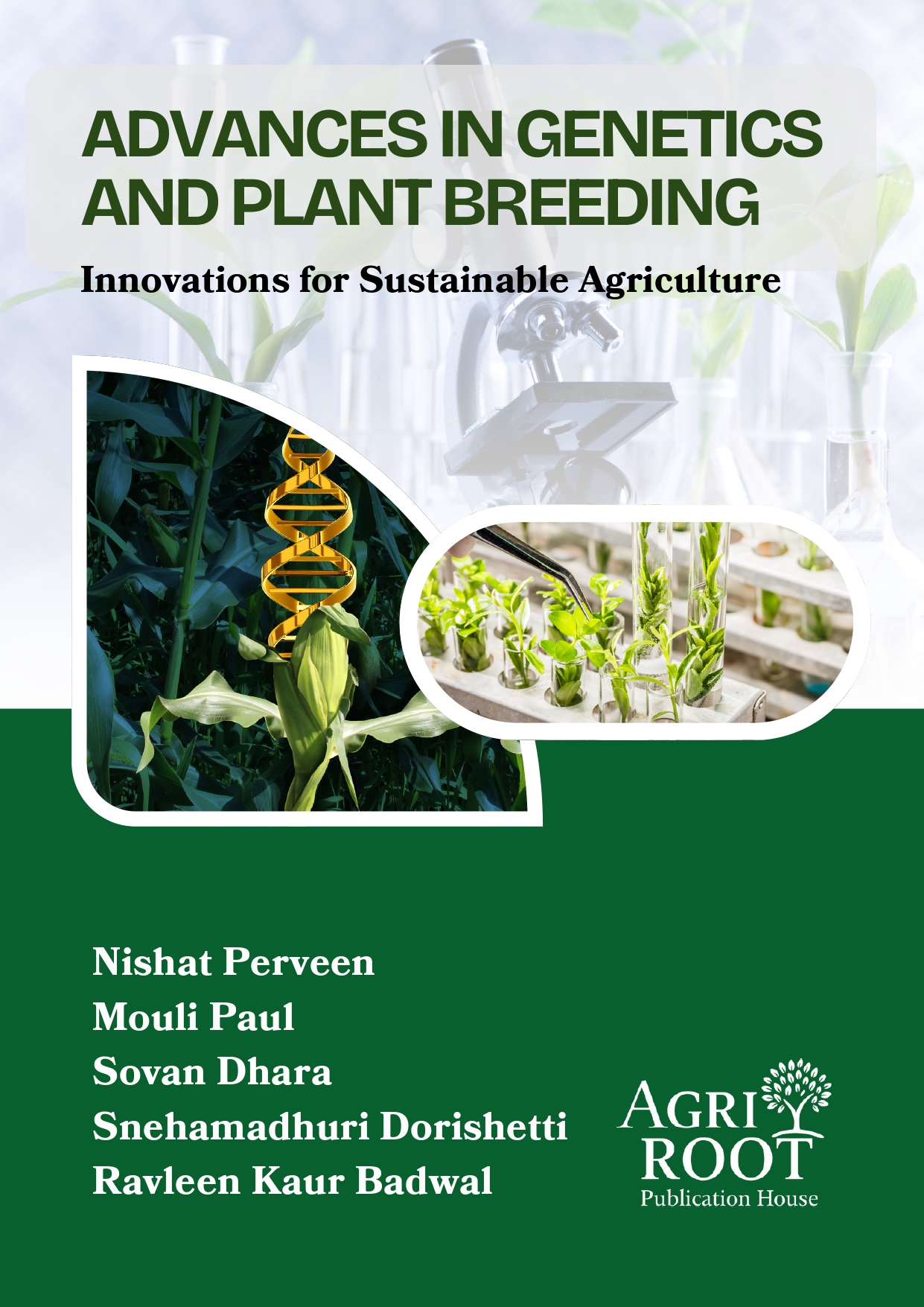 Front cover: Advances in Genetics and Plant Breeding