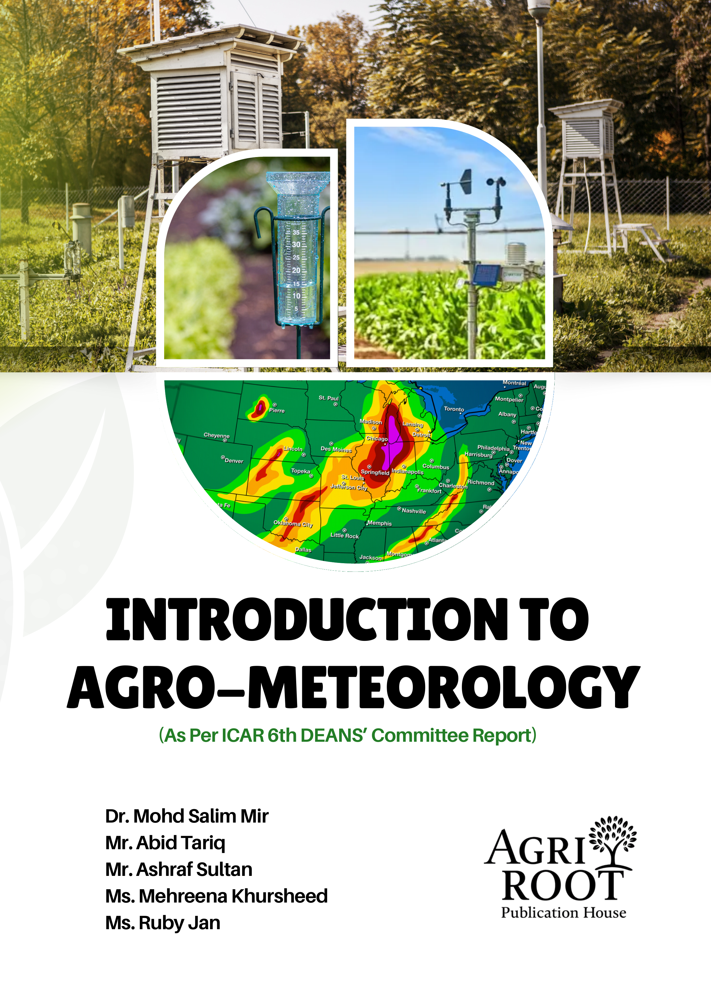 Front cover: Introduction to Agro-Meteorology (As Per ICAR 6th Deans’ Committee Report)