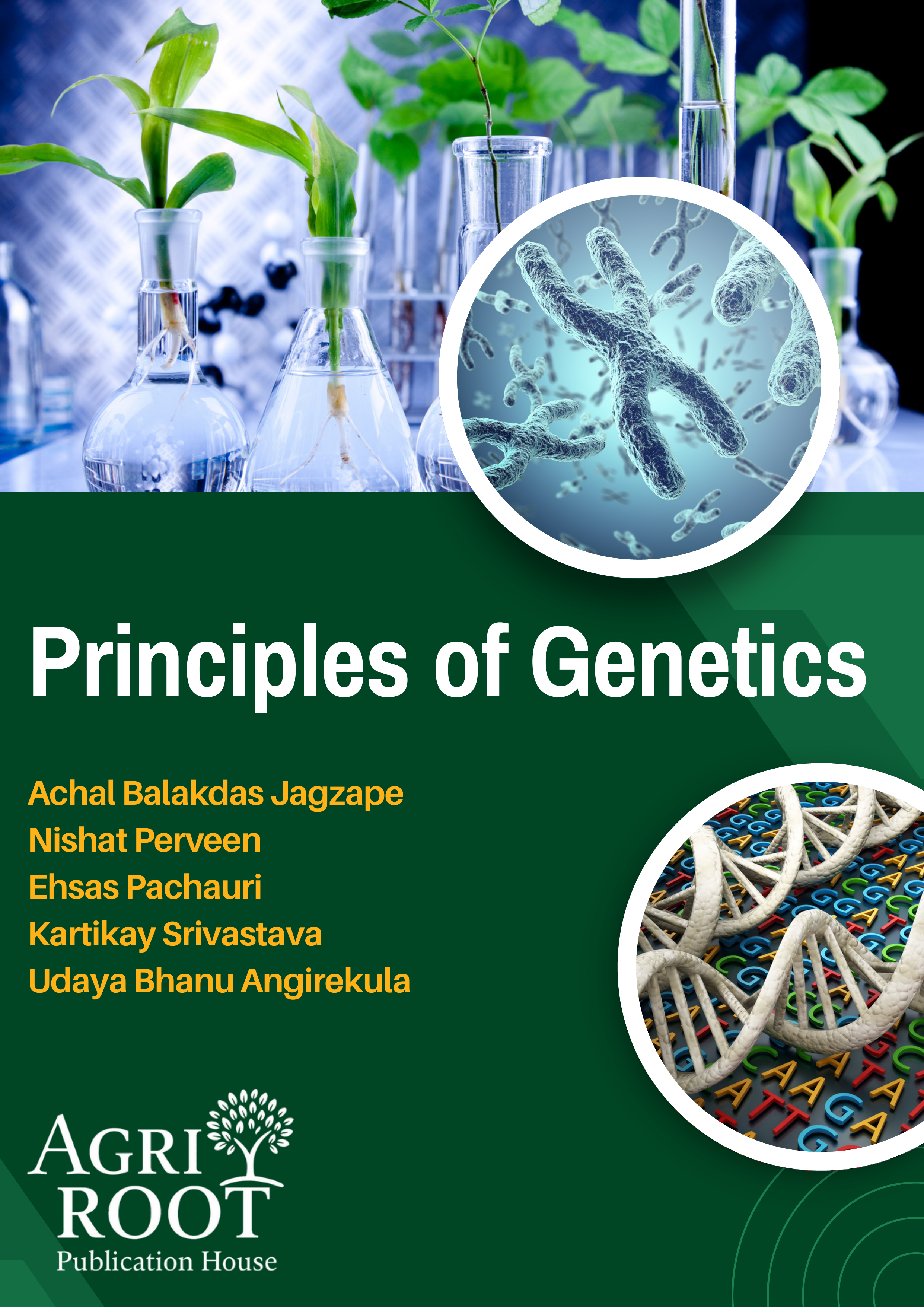 Front cover: Principles of Genetics