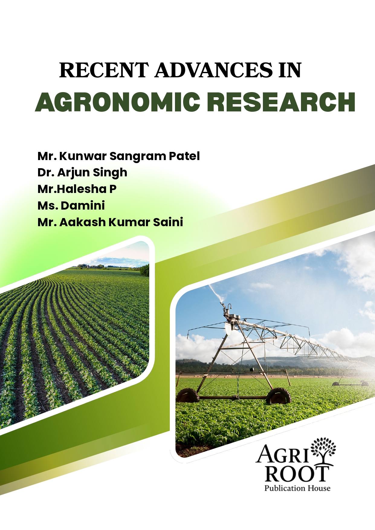 Front cover: Recent Advances in Agronomic Research
