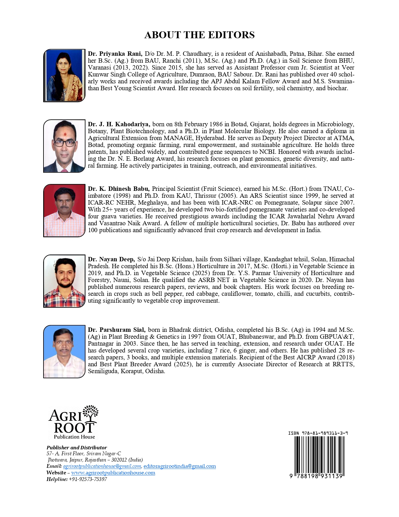 Back cover: Viksit Bharat